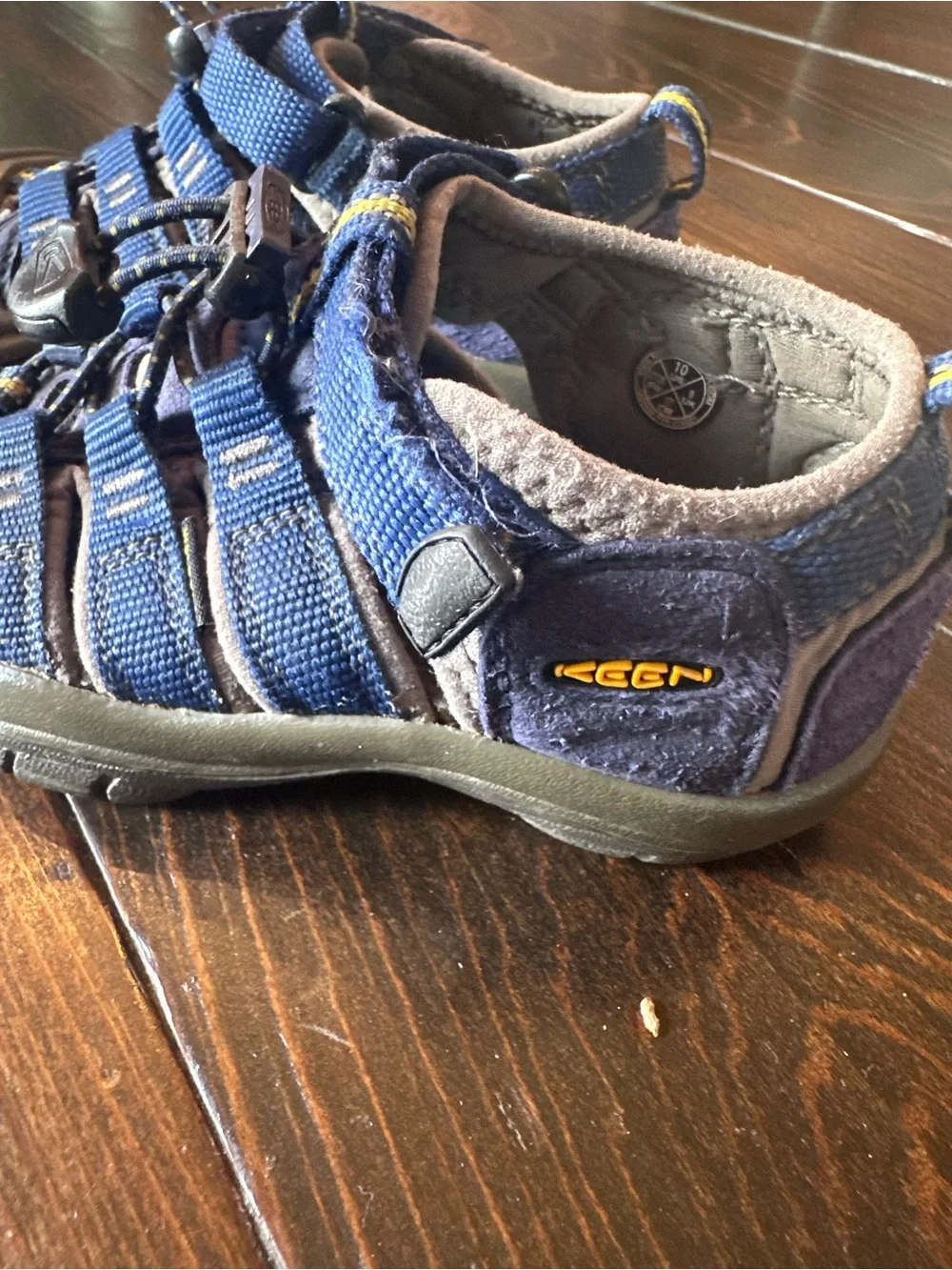 Keen Kids Navy and Gray Closed-Toe Sport Sandals